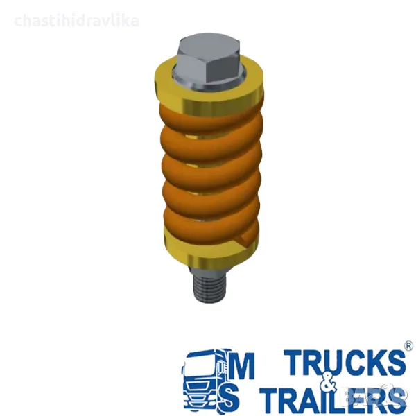 Пружинен болт M18x140 25850100, снимка 1