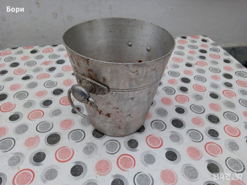 Стара Алуминиева кофа/ледарка, снимка 1