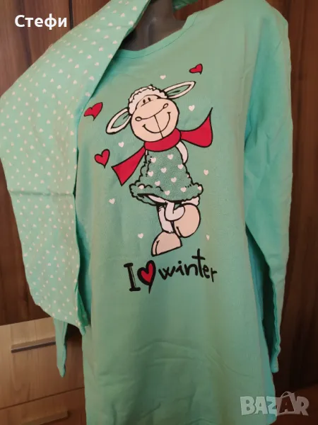 Дамска пижама ВАТА номер 54 ( 3XL), снимка 1