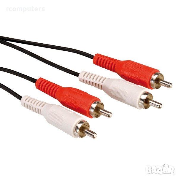 Кабел 2 RCA M-2 RCA  M   3м, снимка 1