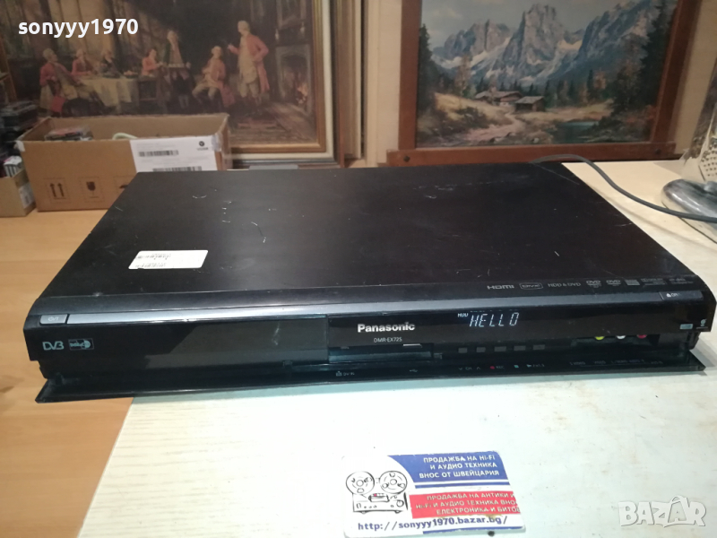 PANASONIC DMR-EX72S DVB HDD/DVD RECORDER 2403241824, снимка 1