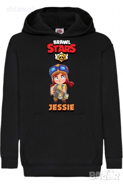 Детски Суитчър/Суитшърт Jessie 1,Brawl Stars,Игра,Подарък,Изненада,Забавление,Рожден Ден, снимка 1