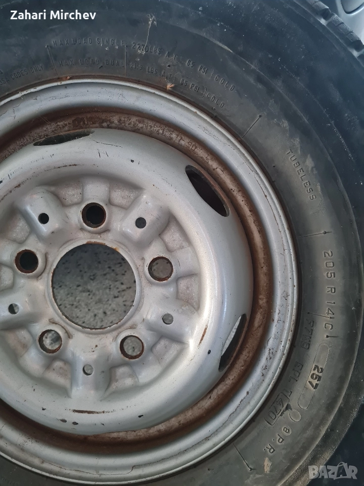 джанта с гума за мб100 , снимка 1