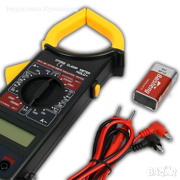 Ампер клещи DT266, снимка 1