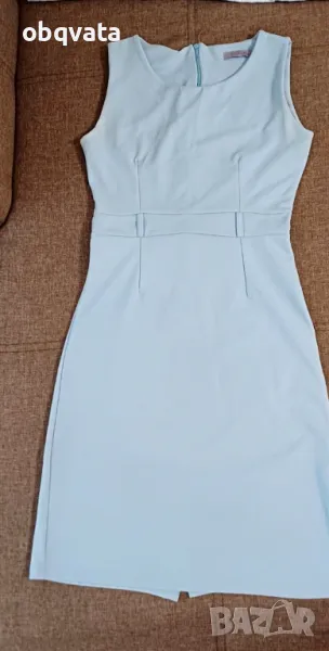 Дамска синя рокля, снимка 1