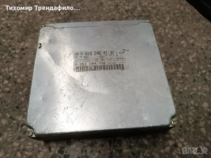Компютър ECU Mercedes CLK Coupe 208 200 Kompressor 208.345 192 к.с. A0235454132, A 023 545 41 32, снимка 1