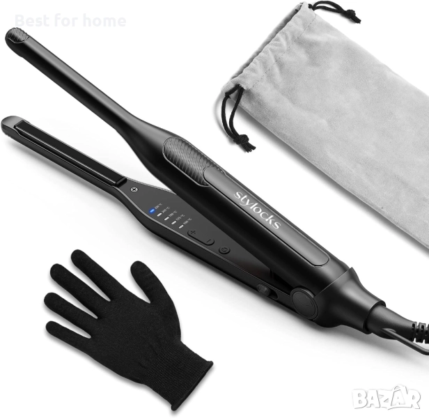  stylocks Мини преса  за къса коса,  5 температурни настройки, снимка 1