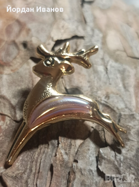 Старинна руска брошка , снимка 1