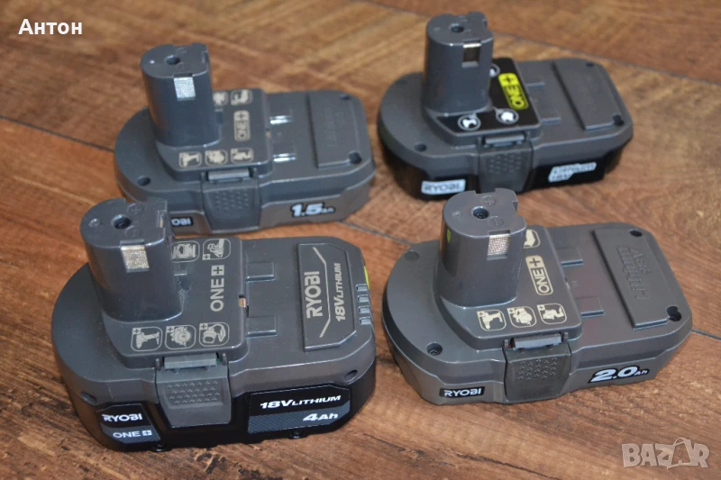 Нови оригинални батерии Ryobi 18V, снимка 1