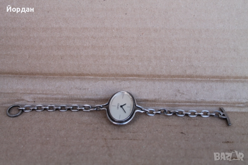 Швейцарски дамски сребърен часовник ''Lanco'' , снимка 1