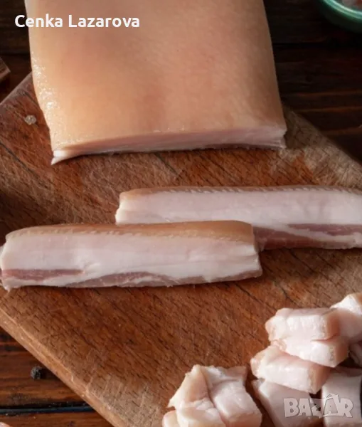 Домашно  приготвена сланина, снимка 1
