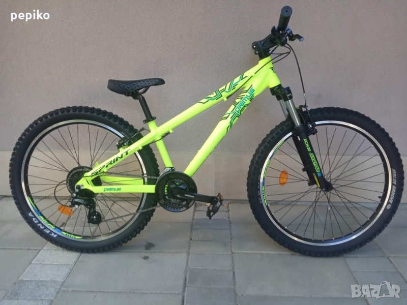 Продавам колела внос от Германия  велосипед вмх SPRINT PRIMUS NEON 26 цола преден амортисьор, снимка 1