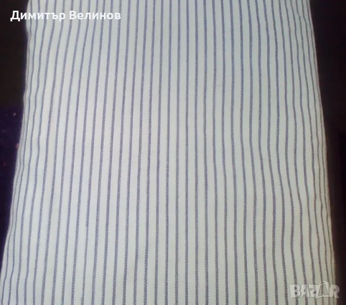 Памучен плат райе  ,100 % памук , снимка 1