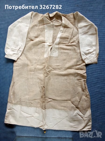 Риза, Моминска, Ръчно тъкан Лен, Кюстендилско, снимка 1