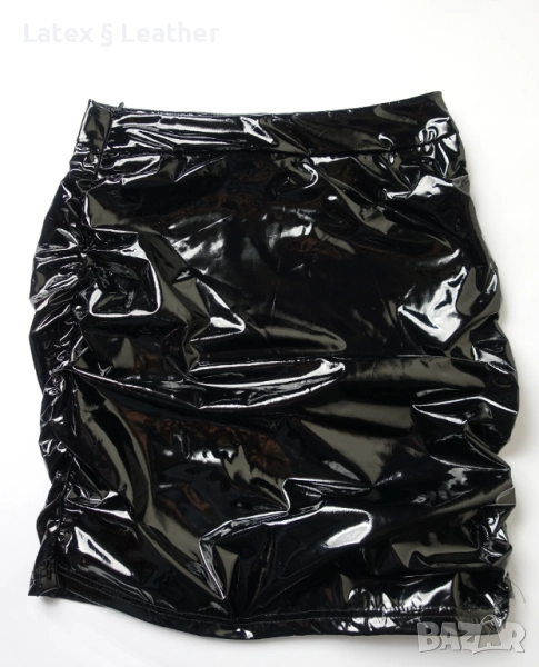 XS/S къса лачена пола, снимка 1