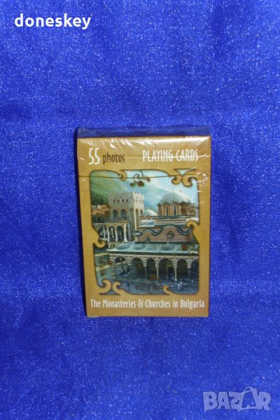 Карти за игра с манастири, снимка 1