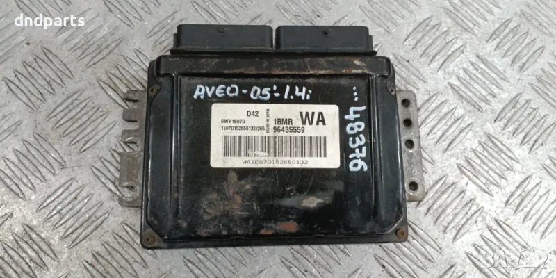 Компютър Chevrolet Aveo 1.4i 2005г. 96435559 5WY1E07D , снимка 1