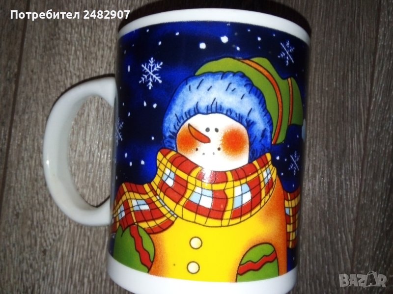 Коледна чаша за чай/кафе, снимка 1