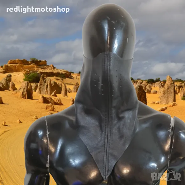 №4570 Кожена маска за мотор, чопър, кафе рейсър.., снимка 1