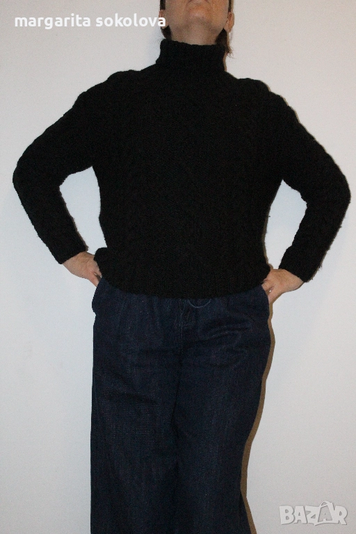 Ръчно изплетен пуловер, снимка 1