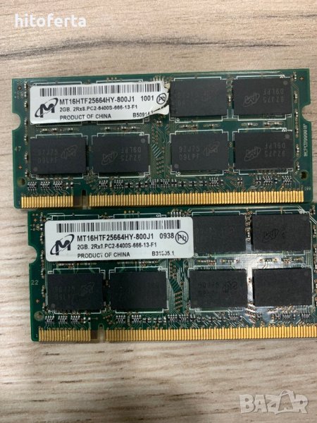 Продавам рам памет 2gb 2rx8 pc2-6400s-666-13-f1, снимка 1