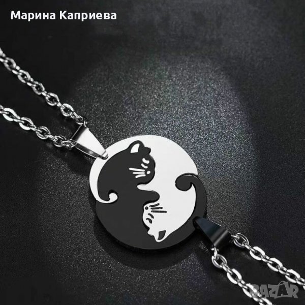 Колие "Best Friends" - Котенца или за него и нея #K-64, снимка 1