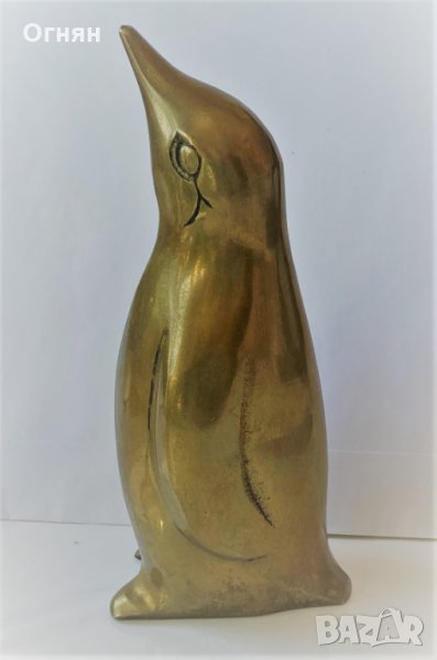 Бронзова статуетка Пингвин, снимка 1