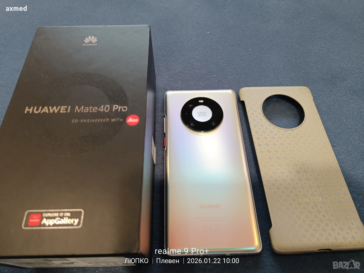 Huawei Mate 40 Pro, Dual SIM, 256GB, 8GB RAM, 5G, Black , снимка 1