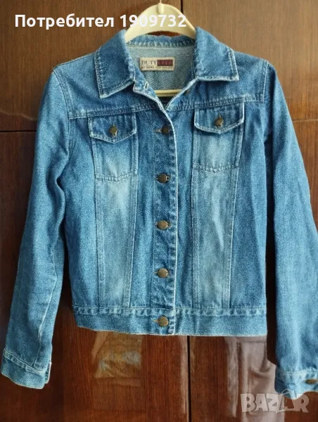 дамско дънково яке, снимка 1