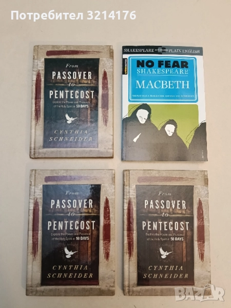 НОВА! From Passover to Pentecost – Cynthia Schneider , снимка 1