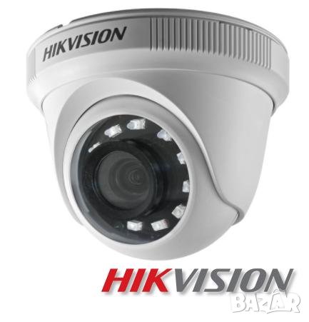 5in1 TVI/AHD/HD-CVI/CVBS(960Н) Водоустойчива Камера Hikvision DS-2CE56D0T-IRPF2C 2 Мегапиксела 1080р, снимка 1