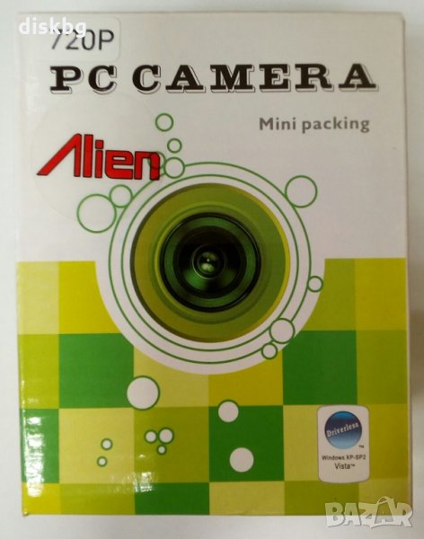 Нова PC Камера с микрофон за компютър Аliеn 720p, WebCam, снимка 1