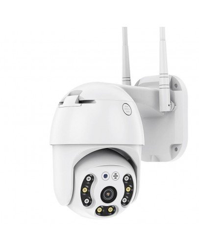Външна Wifi, IR, Смарт камера Full Hd 1080p с двупосочно аудио, въртяща се  и водоустойчива в Други стоки за дома в гр. Русе - ID33475000 — Bazar.bg