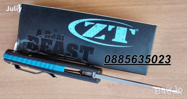 Сгъваем нож ZT 0456/ Zero tolerance, снимка 3 - Ножове - 26544591