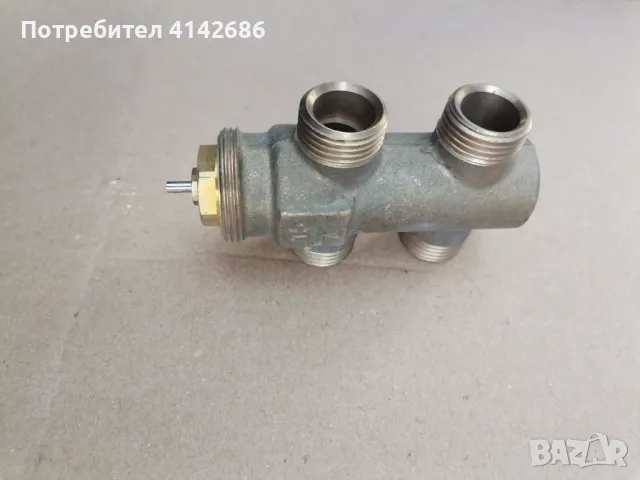 Зонов вентил от месинг четирипортов, снимка 3 - Резервни части за машини - 48047521