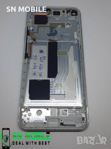Средна рамка за Xiaomi Mi 10T 5G/Mi 10T Pro 5G употребявана, снимка 2 - Резервни части за телефони - 43511797