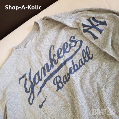 Original Majestic New York Yankees & NIKE Team NY YANKEES Baseball Genuine Merchandise LS Sweatshirt, снимка 5 - Блузи - 38439067