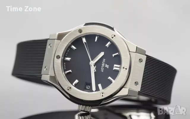 Hublot Classic Fusion 33mm Titanium Black Dial Дамски Различни Варианти, снимка 5 - Дамски - 47991672