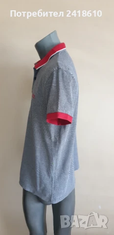 Hugo Boss Pique Pima Cotton Slim Fit Mens Size L - XL ОРИГИНАЛНА Тениска, снимка 7 - Тениски - 50822492