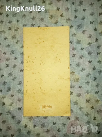 Автентична реплика на Хитроумната карта Хари Потър , снимка 4 - Колекции - 50166630
