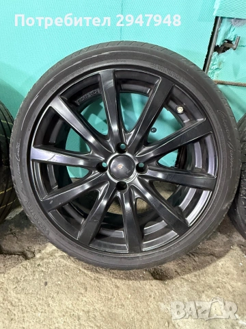 Лети джанти Platin P69 17 4x100 с гуми, снимка 2 - Гуми и джанти - 53250928