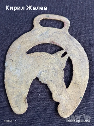 ВИНТИДЖ КОНСКИ МЕДАЛЬОН АНГЛИЯ РЯДЪК ЗА КОЛЕКЦИОНЕРИ 22927, снимка 7 - Други ценни предмети - 51195027