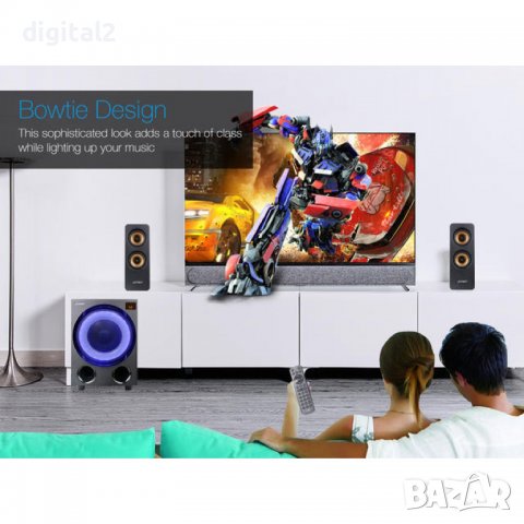 Тонколони ,Озвучителна система F&D F770X, черен - F770X Система / Ново, снимка 10 - Тонколони - 36664496