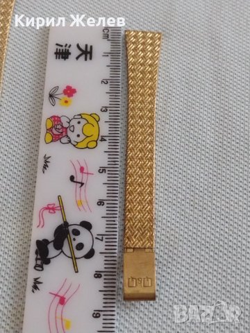 Две метални златисти маркови верижки/Q/Q за дамски часовник 42786, снимка 9 - Каишки за часовници - 43894741