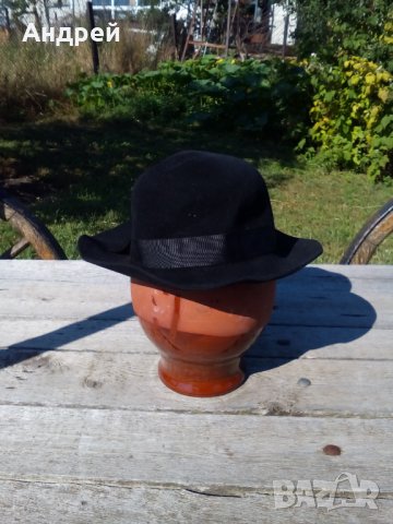Стара дамска шапка #2, снимка 1 - Антикварни и старинни предмети - 26443254