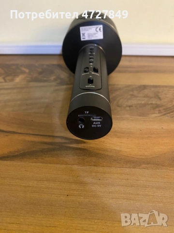 Спешно! MusicMan Караоке микрофон с вграден високоговорител – Bluetooth, снимка 3 - Микрофони - 53395646