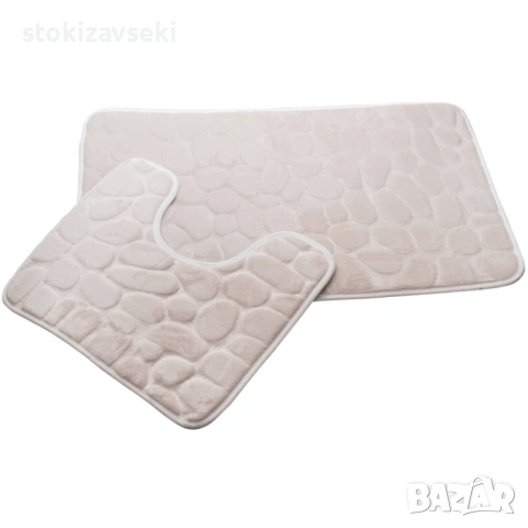 Постелки за баня- комплект от 2 части, снимка 2 - Други - 53509935