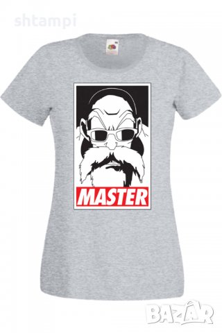 Дамска тениска Dragon Ball Z Master Roshi 01,Анимация,игра,Празник,Повод.