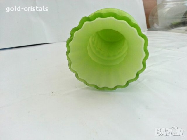 стъклена ваза цветно стъкло, снимка 8 - Вази - 27397914