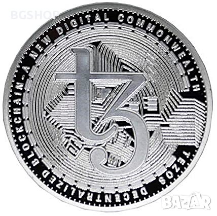 Tezos coin ( XTZ ) - Silver, снимка 2 - Нумизматика и бонистика - 38276953